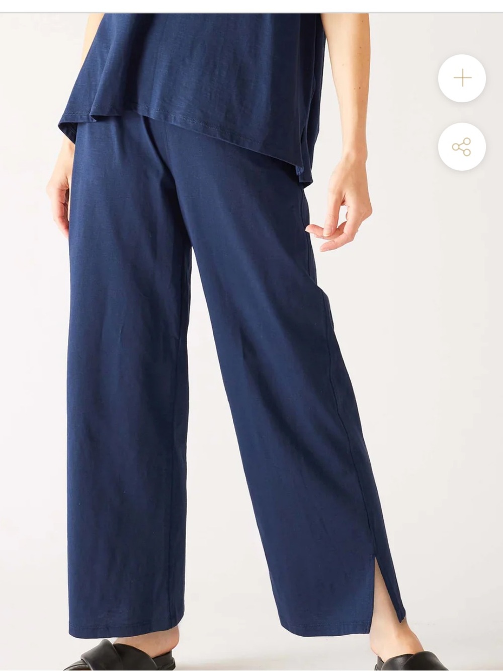 MERSEA TRAVELER TEE PANT NAVY small